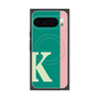 Premium Square Case with Pixelsnap［ Original - initial color line - K green ］