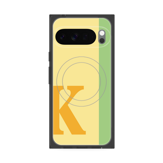 Premium Square Case with Pixelsnap［ Original - initial color line - K yellow ］