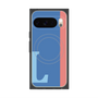 Premium Square Case with Pixelsnap［ Original - initial color line - L blue ］