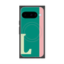 Premium Square Case with Pixelsnap［ Original - initial color line - L green ］