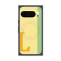 Premium Square Case with Pixelsnap［ Original - initial color line - L yellow ］