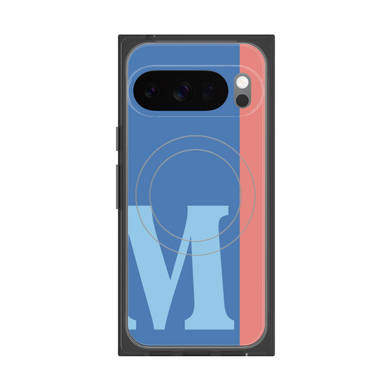 Premium Square Case with Pixelsnap［ Original - initial color line - M blue ］