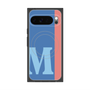 Premium Square Case with Pixelsnap［ Original - initial color line - M blue ］