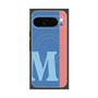Premium Square Case with Pixelsnap［ Original - initial color line - M blue ］