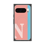 Premium Square Case with Pixelsnap［ Original - initial color line - N pink ］
