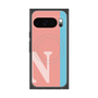 Premium Square Case with Pixelsnap［ Original - initial color line - N pink ］