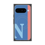 Premium Square Case with Pixelsnap［ Original - initial color line - N blue ］
