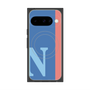 Premium Square Case with Pixelsnap［ Original - initial color line - N blue ］