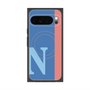 Premium Square Case with Pixelsnap［ Original - initial color line - N blue ］
