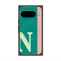 Premium Square Case with Pixelsnap［ Original - initial color line - N green ］