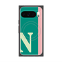 Premium Square Case with Pixelsnap［ Original - initial color line - N green ］