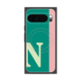 Premium Square Case with Pixelsnap［ Original - initial color line - N green ］