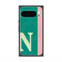 Premium Square Case with Pixelsnap［ Original - initial color line - N green ］