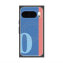 Premium Square Case with Pixelsnap［ Original - initial color line - O blue ］
