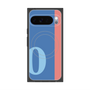 Premium Square Case with Pixelsnap［ Original - initial color line - O blue ］
