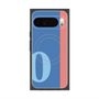 Premium Square Case with Pixelsnap［ Original - initial color line - O blue ］