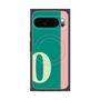 Premium Square Case with Pixelsnap［ Original - initial color line - O green ］