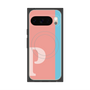 Premium Square Case with Pixelsnap［ Original - initial color line - P pink ］