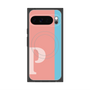 Premium Square Case with Pixelsnap［ Original - initial color line - P pink ］