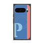 Premium Square Case with Pixelsnap［ Original - initial color line - P blue ］