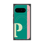 Premium Square Case with Pixelsnap［ Original - initial color line - P green ］