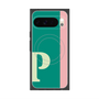 Premium Square Case with Pixelsnap［ Original - initial color line - P green ］