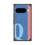 Premium Square Case with Pixelsnap［ Original - initial color line - Q blue ］