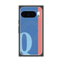 Premium Square Case with Pixelsnap［ Original - initial color line - Q blue ］
