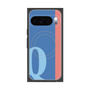 Premium Square Case with Pixelsnap［ Original - initial color line - Q blue ］
