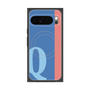 Premium Square Case with Pixelsnap［ Original - initial color line - Q blue ］