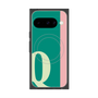 Premium Square Case with Pixelsnap［ Original - initial color line - Q green ］