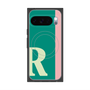 Premium Square Case with Pixelsnap［ Original - initial color line - R green ］