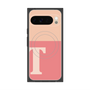 Premium Square Case with Pixelsnap［ Original - initial two tone - T pink ］