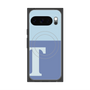 Premium Square Case with Pixelsnap［ Original - initial two tone - T blue ］