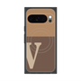 Premium Square Case with Pixelsnap［ Original - initial two tone - V brown ］