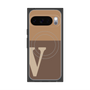 Premium Square Case with Pixelsnap［ Original - initial two tone - V brown ］