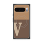 Premium Square Case with Pixelsnap［ Original - initial two tone - V brown ］