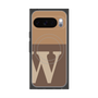 Premium Square Case with Pixelsnap［ Original - initial two tone - W brown ］