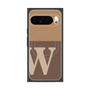 Premium Square Case with Pixelsnap［ Original - initial two tone - W brown ］