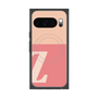 Premium Square Case with Pixelsnap［ Original - initial two tone - Z pink ］