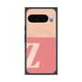 Premium Square Case with Pixelsnap［ Original - initial two tone - Z pink ］