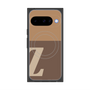 Premium Square Case with Pixelsnap［ Original - initial two tone - Z brown ］