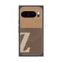 Premium Square Case with Pixelsnap［ Original - initial two tone - Z brown ］