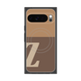 Premium Square Case with Pixelsnap［ Original - initial two tone - Z brown ］