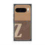 Premium Square Case with Pixelsnap［ Original - initial two tone - Z brown ］