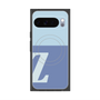 Premium Square Case with Pixelsnap［ Original - initial two tone - Z blue ］