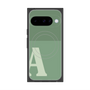 Premium Square Case with Pixelsnap［ Original - initial two tone - A green ］