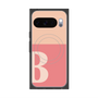 Premium Square Case with Pixelsnap［ Original - initial two tone - B pink ］