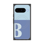 Premium Square Case with Pixelsnap［ Original - initial two tone - B blue ］