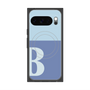 Premium Square Case with Pixelsnap［ Original - initial two tone - B blue ］